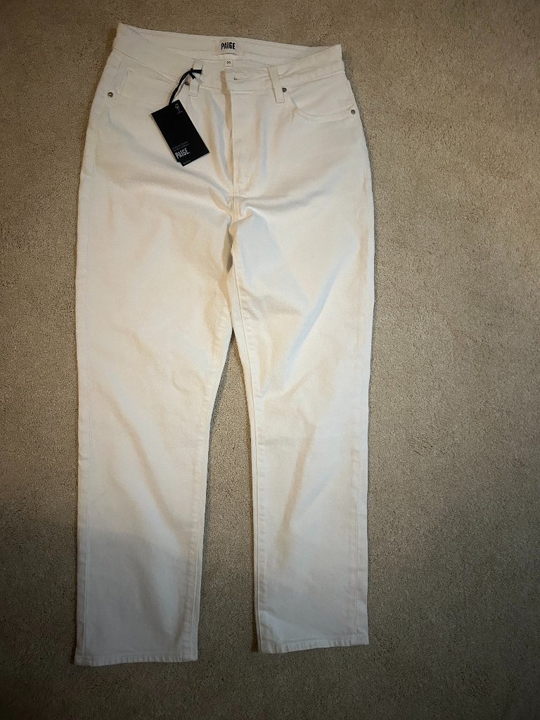Whte Paige Jeans, Size 29, New With Tags